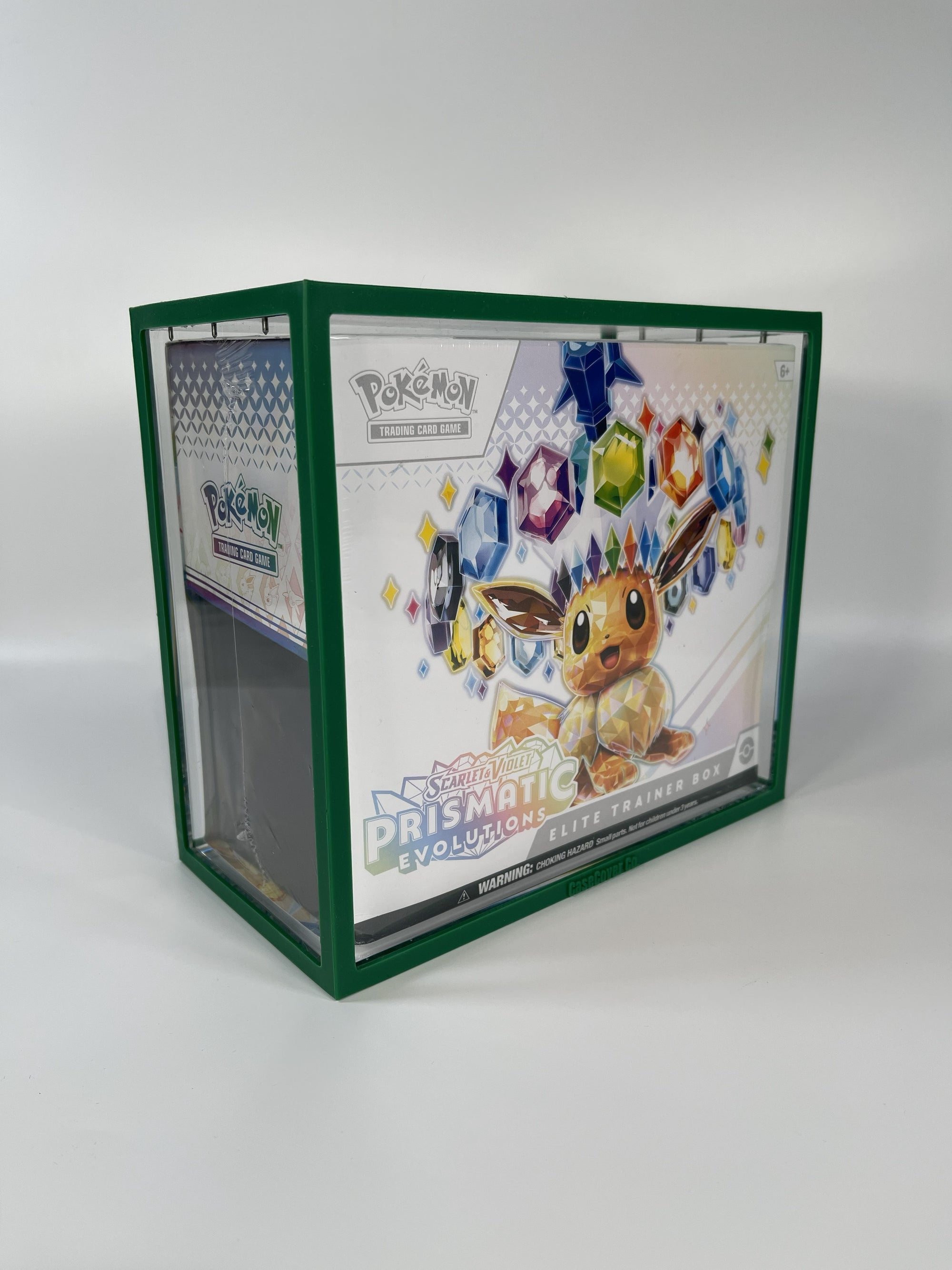 acrylic case for pokemon cards ETB (ENG) LockboxTCG Our premium Booster display cases with top magnetic closure are made from high Acrylic Case + CaseCover Bundle